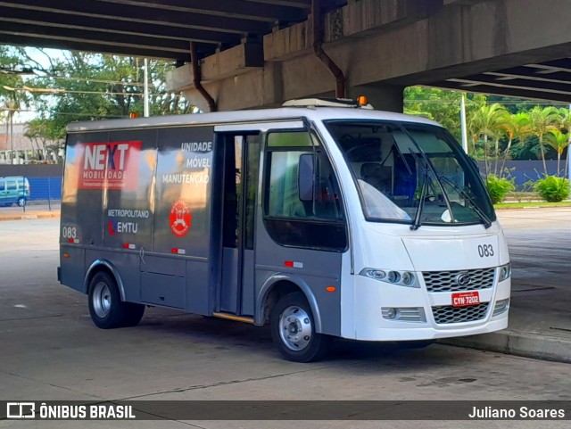 Next Mobilidade - ABC Sistema de Transporte 083 na cidade de Santo André, São Paulo, Brasil, por Juliano Soares. ID da foto: 12055845.