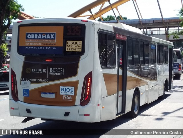 Erig Transportes > Gire Transportes B63031 na cidade de Rio de Janeiro, Rio de Janeiro, Brasil, por Guilherme Pereira Costa. ID da foto: 12057664.