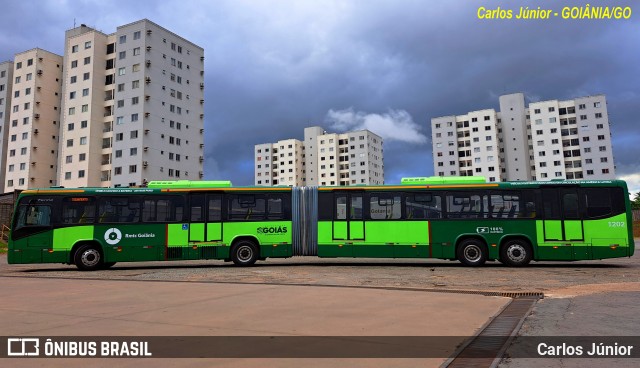Metrobus 1202 na cidade de Goiânia, Goiás, Brasil, por Carlos Júnior. ID da foto: 12056592.