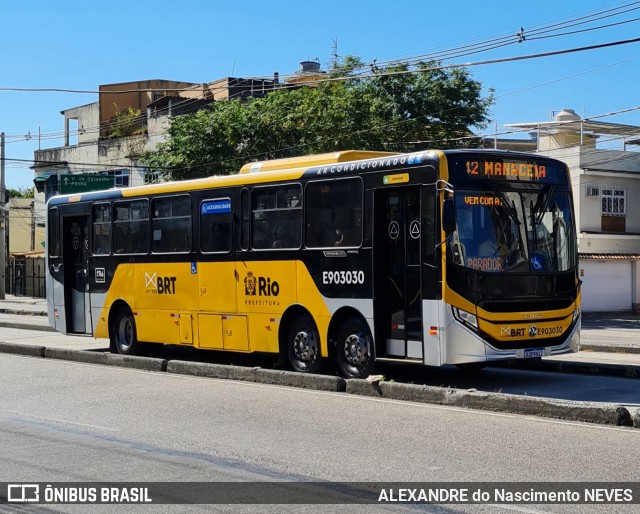 Mobi Rio E903030 na cidade de Rio de Janeiro, Rio de Janeiro, Brasil, por ALEXANDRE do Nascimento NEVES. ID da foto: 12056066.