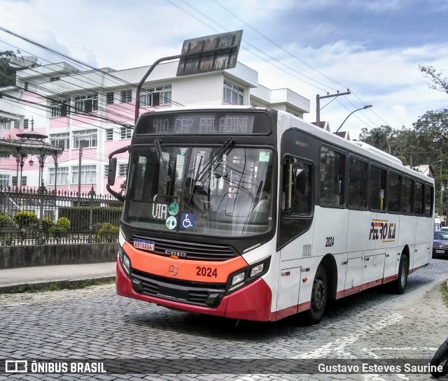 Petro Ita Transportes Coletivos de Passageiros 2024 na cidade de Petrópolis, Rio de Janeiro, Brasil, por Gustavo Esteves Saurine. ID da foto: 12057844.