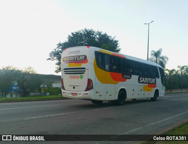 Saritur - Santa Rita Transporte Urbano e Rodoviário 24000 na cidade de Ipatinga, Minas Gerais, Brasil, por Celso ROTA381. ID da foto: 12058249.