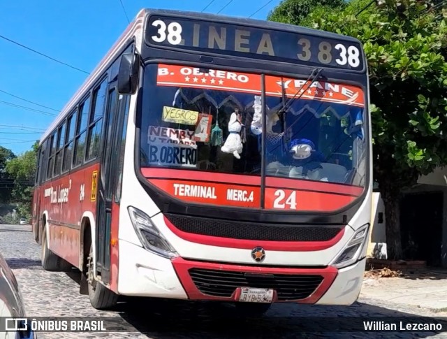 Transportes Mariscal Lopez 24 na cidade de Asunción, Paraguai, por Willian Lezcano. ID da foto: 12056534.