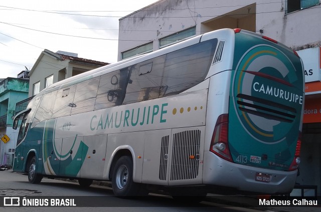 Auto Viação Camurujipe 4113 na cidade de Laje, Bahia, Brasil, por Matheus Calhau. ID da foto: 12056644.