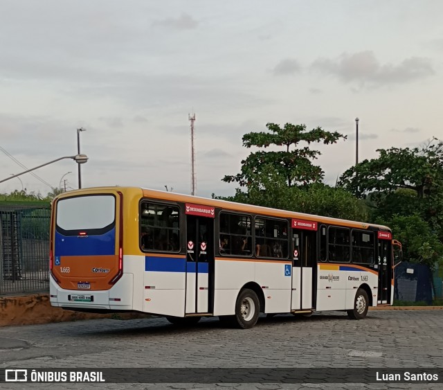 Itamaracá Transportes 1.663 na cidade de Recife, Pernambuco, Brasil, por Luan Santos. ID da foto: 12056616.