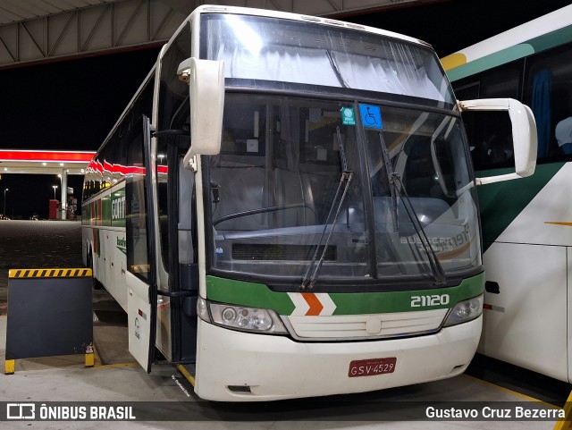 Empresa Gontijo de Transportes 21120 na cidade de Estiva, Minas Gerais, Brasil, por Gustavo Cruz Bezerra. ID da foto: 12057267.