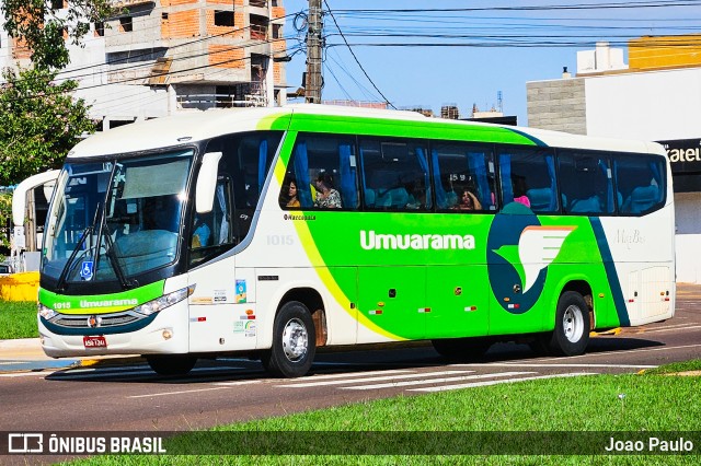 Viação Umuarama 1015 na cidade de Toledo, Paraná, Brasil, por Joao Paulo. ID da foto: 12057991.