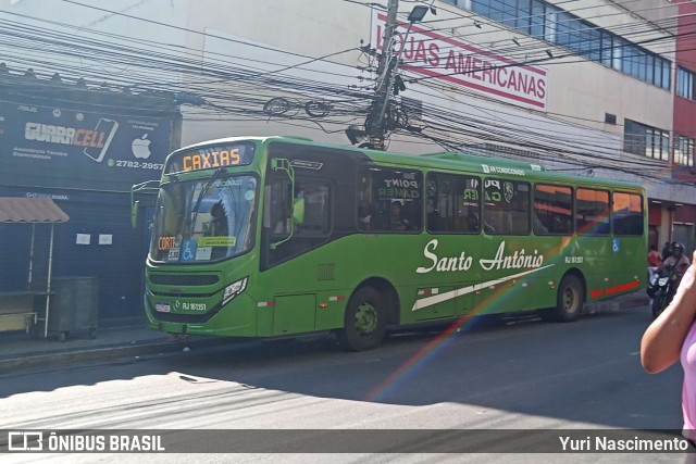 Transportes Santo Antônio RJ 161.193 na cidade de Duque de Caxias, Rio de Janeiro, Brasil, por Yuri Nascimento. ID da foto: 12057369.