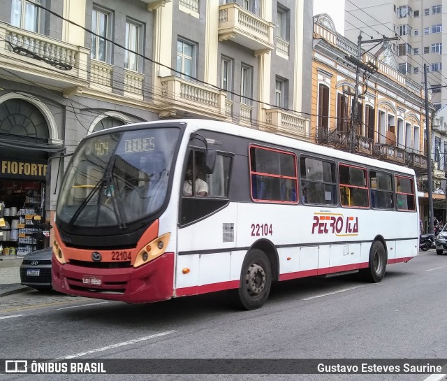 Linave Transportes 22104 na cidade de Petrópolis, Rio de Janeiro, Brasil, por Gustavo Esteves Saurine. ID da foto: 12057794.