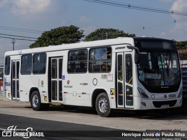 VB Transportes e Turismo 1504 na cidade de Campinas, São Paulo, Brasil, por Henrique Alves de Paula Silva. ID da foto: 12057856.
