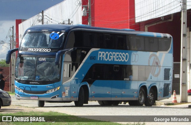 Auto Viação Progresso 6043 na cidade de Caruaru, Pernambuco, Brasil, por George Miranda. ID da foto: 12057274.