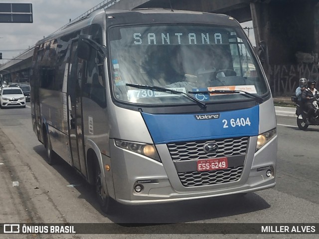 Transcooper > Norte Buss 2 6404 na cidade de São Paulo, São Paulo, Brasil, por MILLER ALVES. ID da foto: 12055788.
