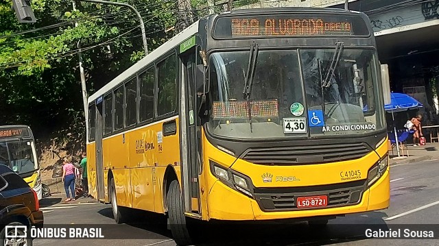Real Auto Ônibus C41045 na cidade de Rio de Janeiro, Rio de Janeiro, Brasil, por Gabriel Sousa. ID da foto: 12056444.