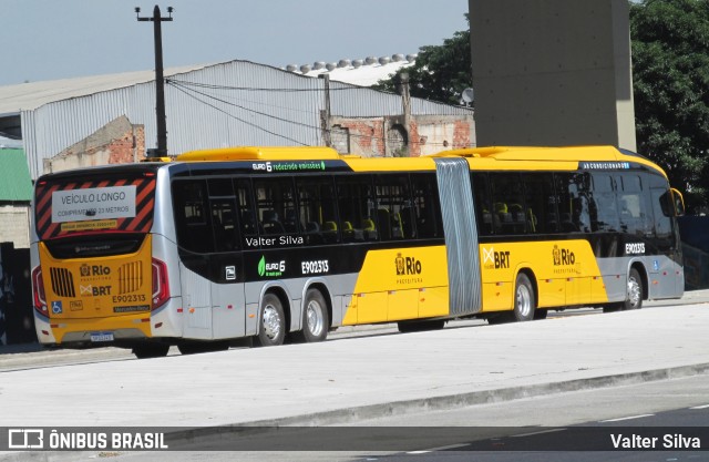 Mobi Rio E902313 na cidade de Rio de Janeiro, Rio de Janeiro, Brasil, por Valter Silva. ID da foto: 12056091.