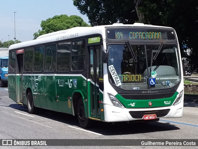 Viação VG B31120 na cidade de Rio de Janeiro, Rio de Janeiro, Brasil, por Guilherme Pereira Costa. ID da foto: 12057316.