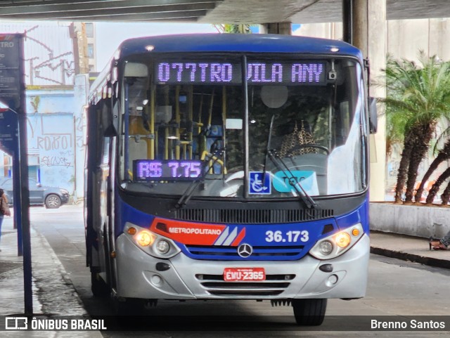 Vipol Transportes Rodoviários - TIPBUS - Transportes Intermunicipal 36.173 na cidade de São Paulo, São Paulo, Brasil, por Brenno Santos. ID da foto: 12055535.