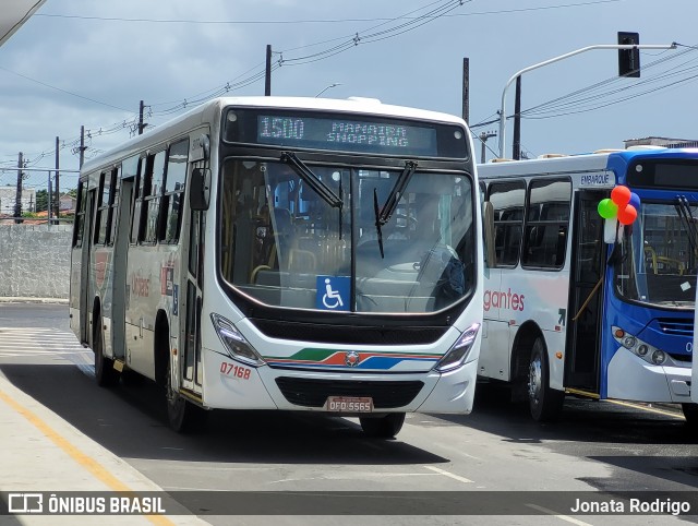 Consórcio Unitrans - 07 > Transnacional 07168 na cidade de João Pessoa, Paraíba, Brasil, por Jonata Rodrigo. ID da foto: 12056861.