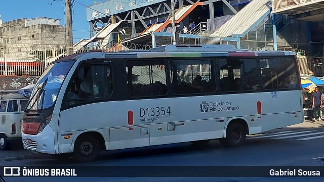 Transportes Barra D13354 na cidade de Rio de Janeiro, Rio de Janeiro, Brasil, por Gabriel Sousa. ID da foto: 12057599.