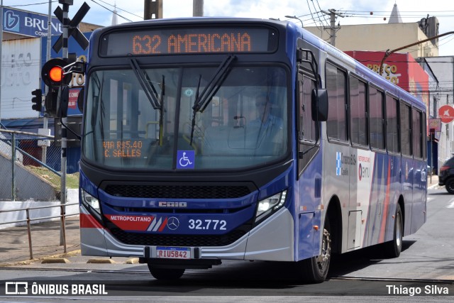 Transportes Capellini 32.772 na cidade de Americana, São Paulo, Brasil, por Thiago Silva. ID da foto: 12056651.
