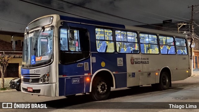 Transcooper > Norte Buss 2 6051 na cidade de São Paulo, São Paulo, Brasil, por Thiago Lima. ID da foto: 12056904.