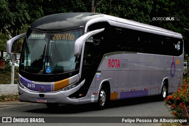 Rota Transportes Rodoviários 8615 na cidade de Salvador, Bahia, Brasil, por Felipe Pessoa de Albuquerque. ID da foto: 12057006.