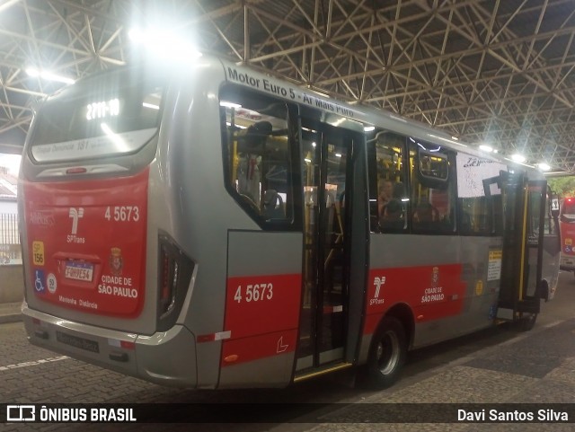 Allibus Transportes 4 5673 na cidade de São Paulo, São Paulo, Brasil, por Davi Santos Silva. ID da foto: 12056034.