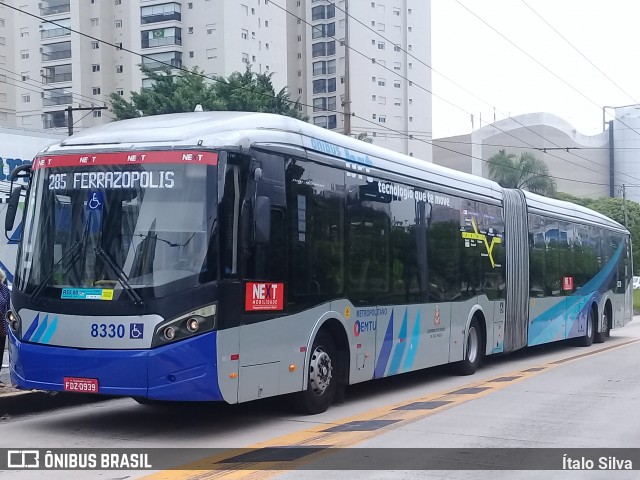 Next Mobilidade - ABC Sistema de Transporte 8330 na cidade de Santo André, São Paulo, Brasil, por Ítalo Silva. ID da foto: 12055618.