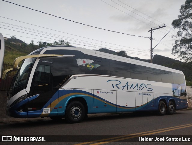 Ramos Turismo 4900 na cidade de Ouro Preto, Minas Gerais, Brasil, por Helder José Santos Luz. ID da foto: 12057436.