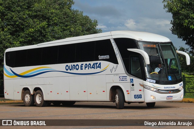 Viação Ouro e Prata 658 na cidade de Marabá, Pará, Brasil, por Diego Almeida Araujo. ID da foto: 12056008.