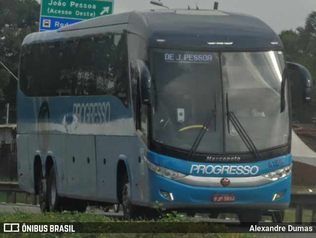 Auto Viação Progresso 6155 na cidade de João Pessoa, Paraíba, Brasil, por Alexandre Dumas. ID da foto: 12055606.