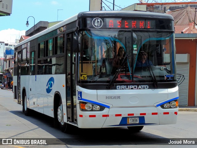 ATD - AutoTransportes Desamparados 47 na cidade de San José, Costa Rica, por Josué Mora. ID da foto: 12056713.