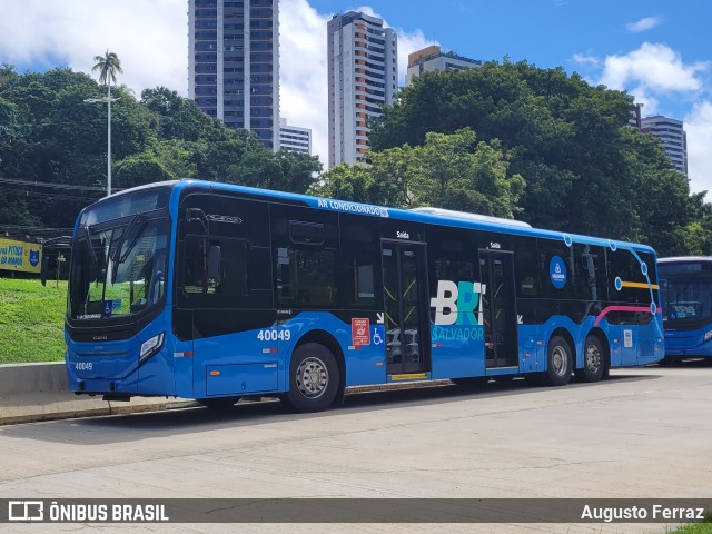 BRT Salvador 40049 na cidade de Salvador, Bahia, Brasil, por Augusto Ferraz. ID da foto: 12055894.