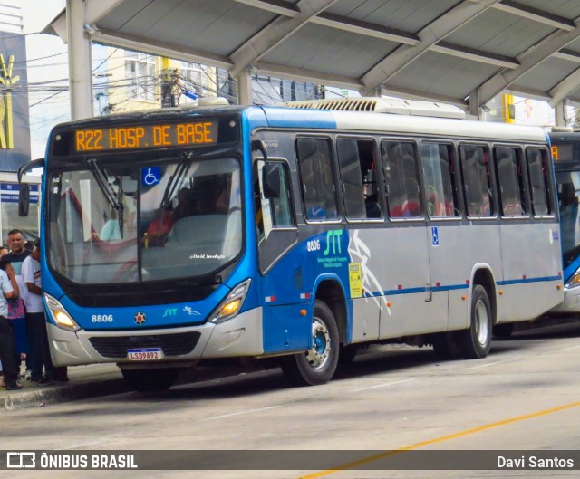 ATT - Atlântico Transportes e Turismo 8806 na cidade de Vitória da Conquista, Bahia, Brasil, por Davi Santos. ID da foto: 12058068.