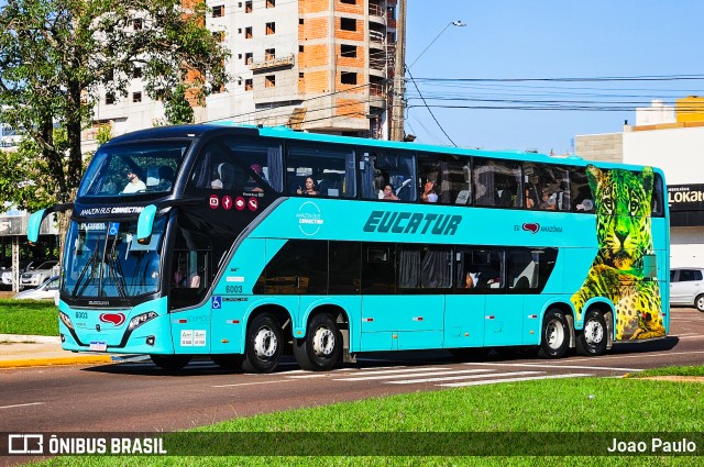 Eucatur - Empresa União Cascavel de Transportes e Turismo 6003 na cidade de Toledo, Paraná, Brasil, por Joao Paulo. ID da foto: 12058008.