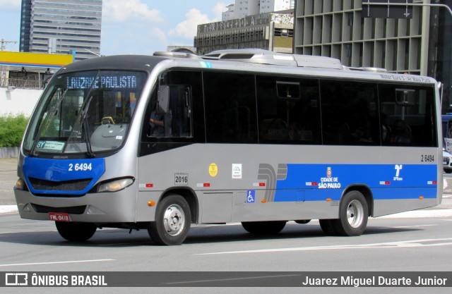 Transcooper > Norte Buss 2 6494 na cidade de São Paulo, São Paulo, Brasil, por Juarez Miguel Duarte Junior. ID da foto: 12058121.