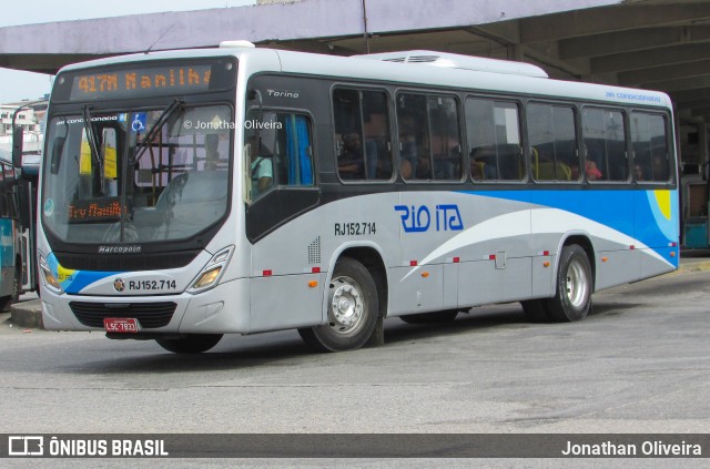Rio Ita RJ 152.714 na cidade de Niterói, Rio de Janeiro, Brasil, por Jonathan Oliveira. ID da foto: 12058074.