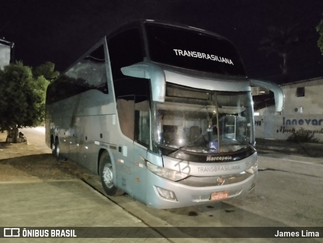 Transbrasiliana Transportes e Turismo 91505 na cidade de Luís Eduardo Magalhães, Bahia, Brasil, por James Lima. ID da foto: 12055570.