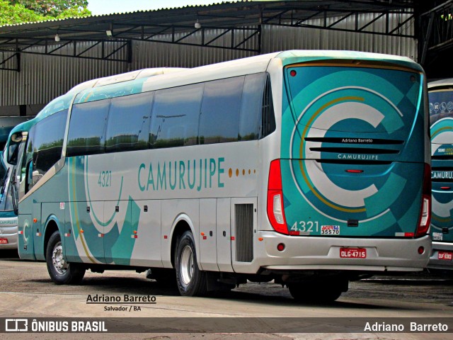 Auto Viação Camurujipe 4321 na cidade de Salvador, Bahia, Brasil, por Adriano  Barreto. ID da foto: 12057180.