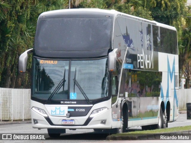 Empresa de Ônibus Nossa Senhora da Penha 61255 na cidade de Curitiba, Paraná, Brasil, por Ricardo Matu. ID da foto: 12057873.