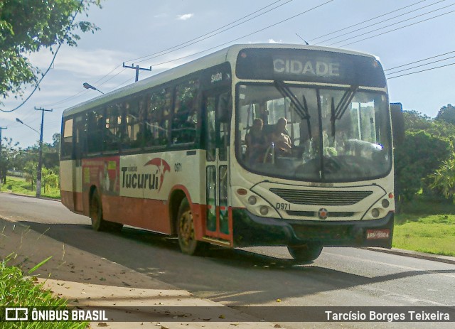Viação Tucuruí D971 na cidade de Tucuruí, Pará, Brasil, por Tarcísio Borges Teixeira. ID da foto: 12055552.