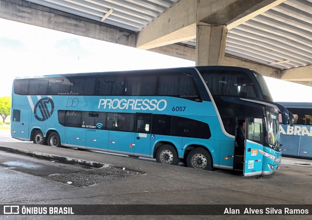 Auto Viação Progresso 6057 na cidade de Aracaju, Sergipe, Brasil, por Alan  Alves Silva Ramos. ID da foto: 12056349.