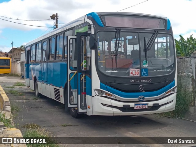 ATT - Atlântico Transportes e Turismo A72180 na cidade de Vitória da Conquista, Bahia, Brasil, por Davi Santos. ID da foto: 12058276.