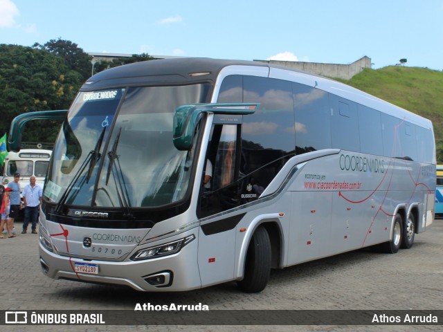 Companhia Coordenadas de Transportes 50700 na cidade de Juiz de Fora, Minas Gerais, Brasil, por Athos Arruda. ID da foto: 12057911.