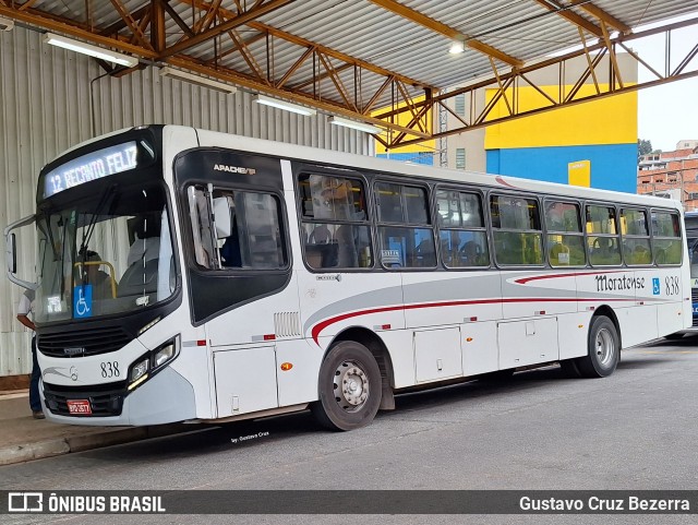 Auto Ônibus Moratense 838 na cidade de Francisco Morato, São Paulo, Brasil, por Gustavo Cruz Bezerra. ID da foto: 12057093.