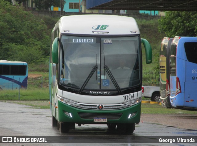 JB Transportes 1004 na cidade de São Luís, Maranhão, Brasil, por George Miranda. ID da foto: 12057208.