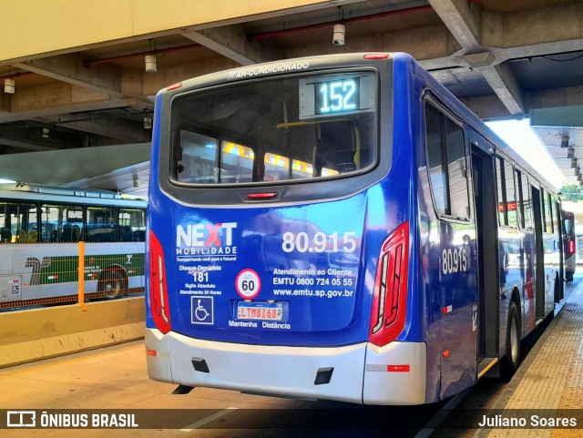 Next Mobilidade - ABC Sistema de Transporte 80.915 na cidade de São Paulo, São Paulo, Brasil, por Juliano Soares. ID da foto: 12055844.