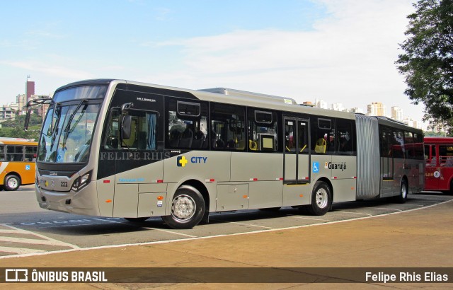 City Transporte Urbano Intermodal - Guarujá 222 na cidade de São Paulo, São Paulo, Brasil, por Felipe Rhis Elias. ID da foto: 12057654.