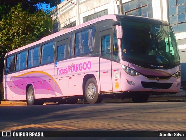 TransMargoo 1102 na cidade de Cruzeiro, São Paulo, Brasil, por Apollo Silva. ID da foto: 12056647.