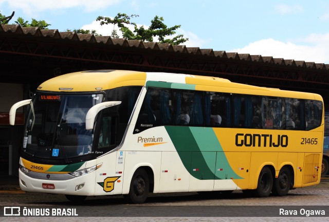 Empresa Gontijo de Transportes 21465 na cidade de Vitória da Conquista, Bahia, Brasil, por Rava Ogawa. ID da foto: 12056453.