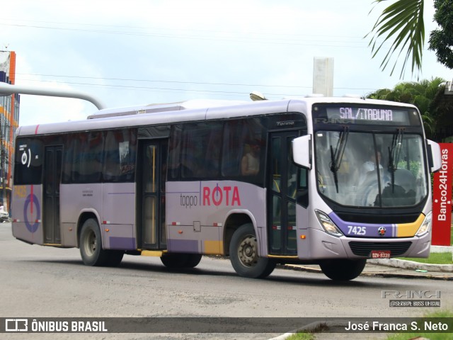 Rota Transportes Rodoviários 7425 na cidade de Itabuna, Bahia, Brasil, por José Franca S. Neto. ID da foto: 12056326.